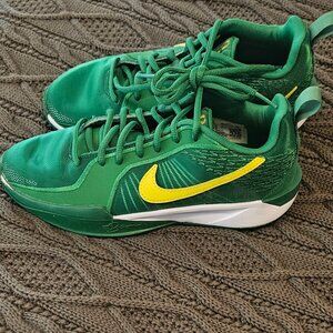 Boys Green Nike Shoes